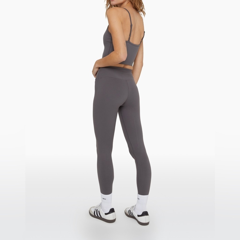 SET Active Charcoal Gray High-Waist Leggings